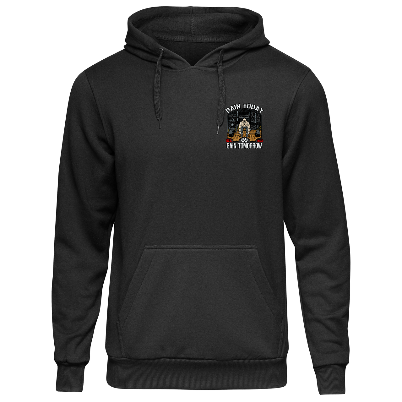 Pain Today Gain Tomorrow Hoodie-Work Hard Supply Co.