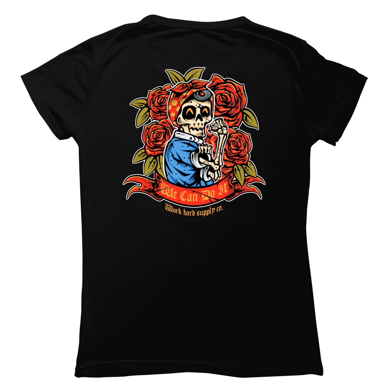 We Can Do It-Work Hard Supply Co. Womens Tee